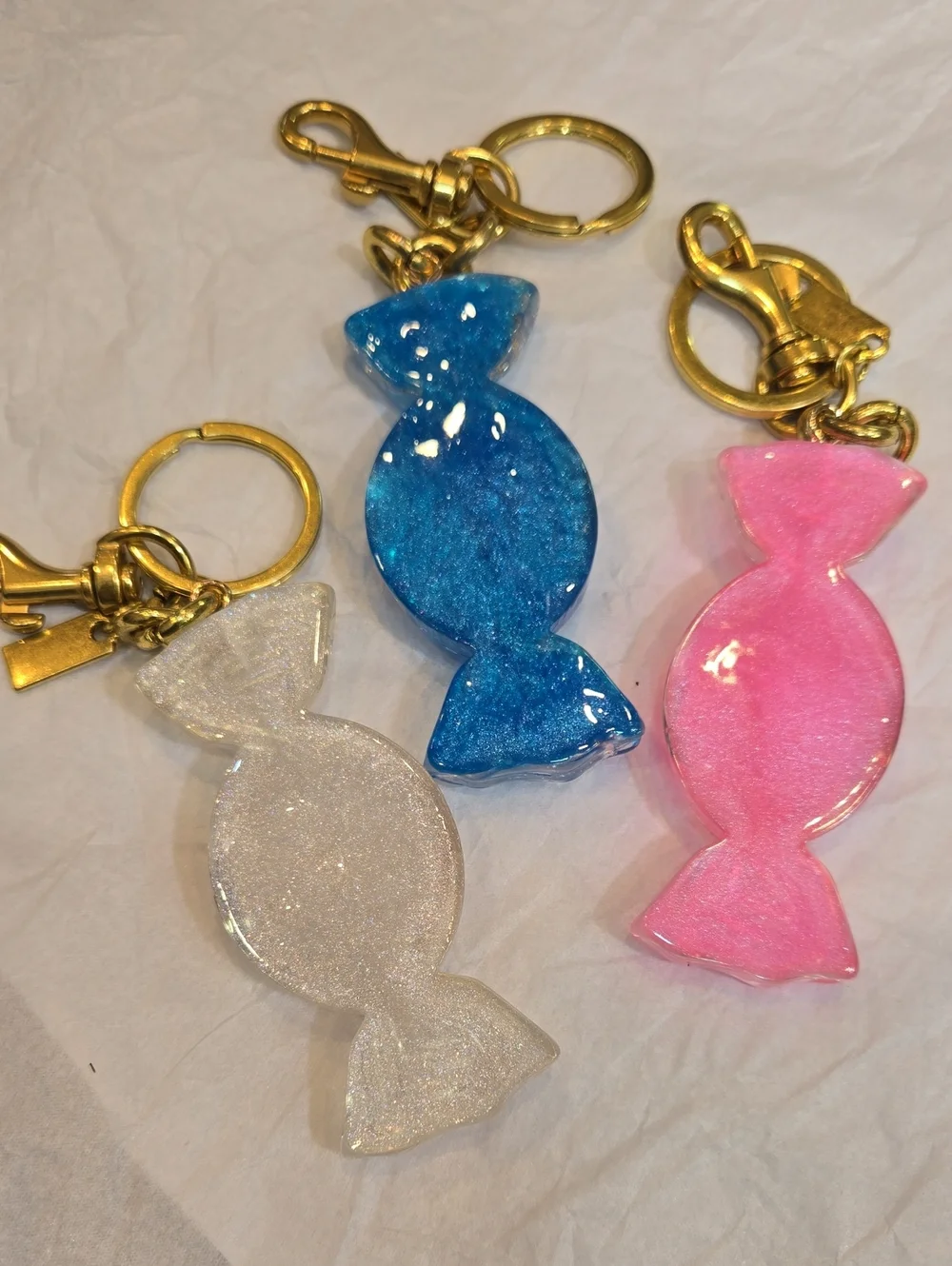 NWOT - Statement CANDY Charm / Key Holder